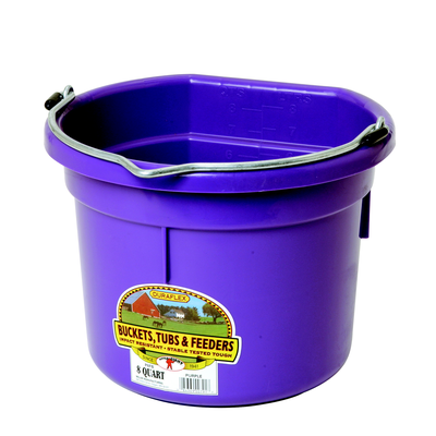 Bucket Little Flatback Multiple Colors 8 QUART