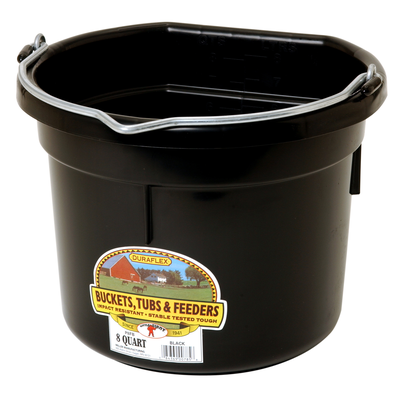 Bucket Little Flatback Multiple Colors 8 QUART