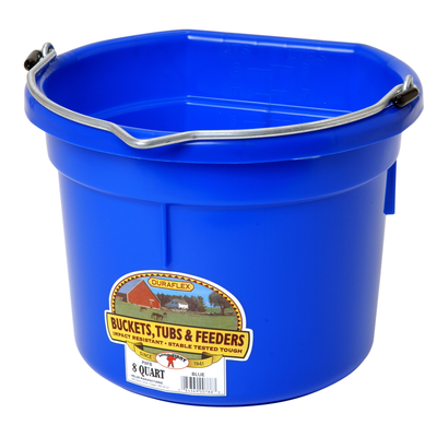 Bucket Little Flatback Multiple Colors 8 QUART