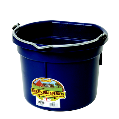 Bucket Little Flatback Multiple Colors 8 QUART