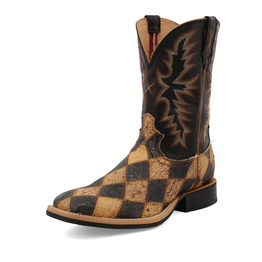 Men's 11" Ruff Stock - Ostrich/Black