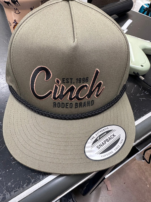 Men's Olive Cinch Hat