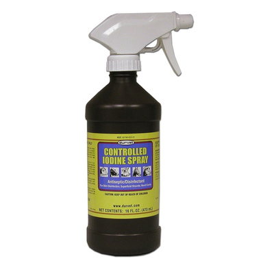 Durvet Controlled Iodine Spray 16oz