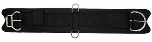 Felt girth with neoprene center