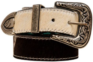 Cestus Hairon Leather Belt