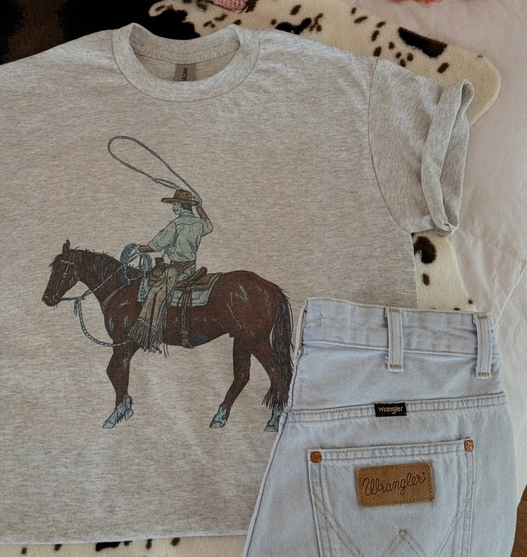 Ropin & Riding Graphic Tee