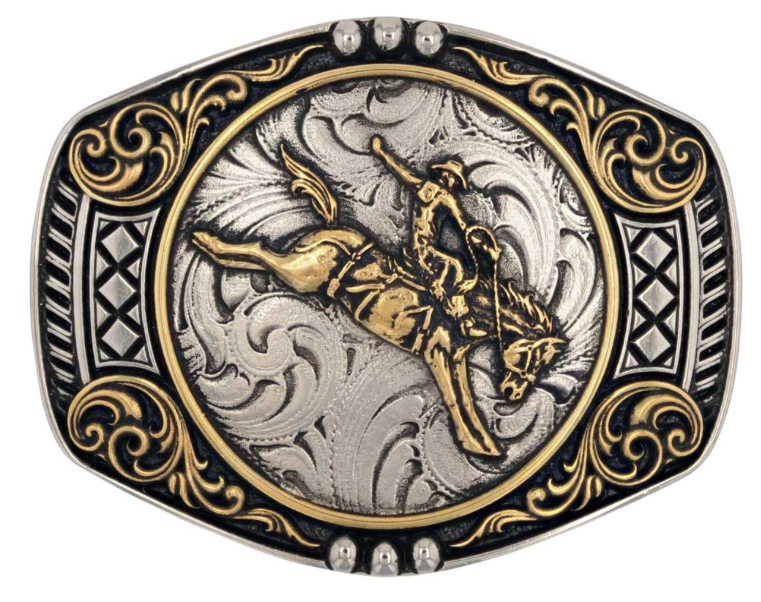 Ride the Storm Attitude Buckle