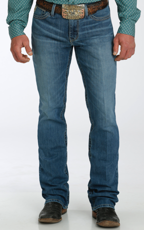 Cinch Mens Slim Fit- IAN- MEDIUM STONEWASH