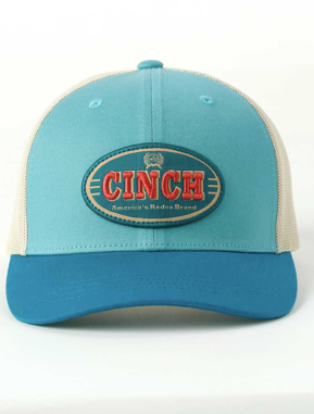 Womens Cinch Teal Trucker Cap