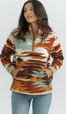 Wrangler Retro Punchy Sherpa Pullover