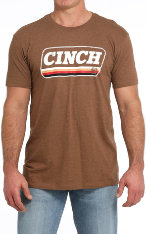 Men's Cinch Short Sleeve Logo Tee