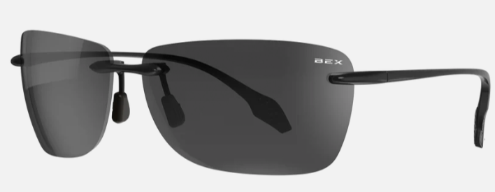 Bex Sunglasses- Jaxyn XL (Black/Gray/Silver)