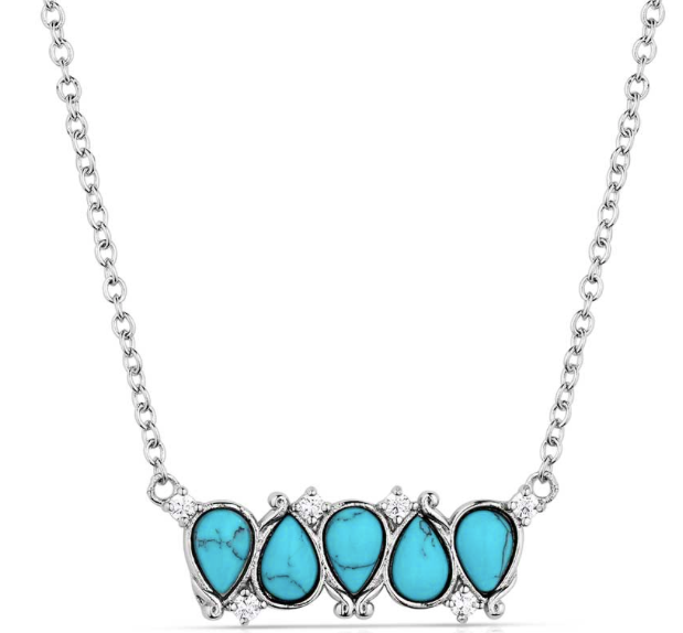 Montana Silversmith- Blue Sands Turquoise Necklace