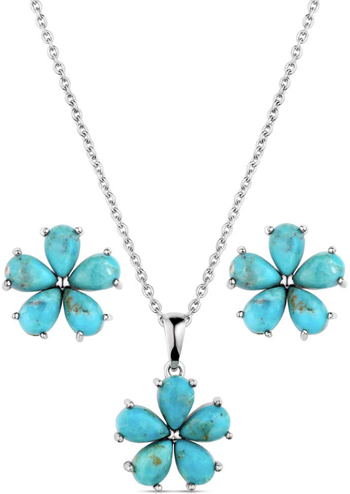 Montana Silversmith- Floral Sky Jewelry Set