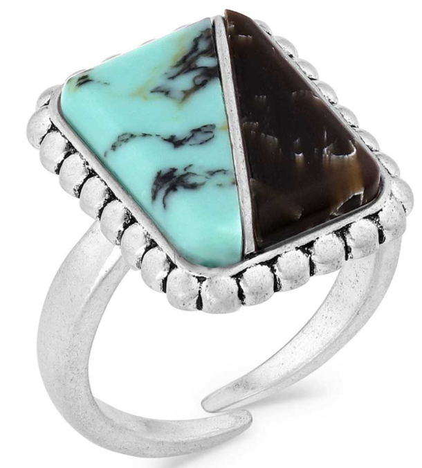 Montana Silversmith- Double Essence Open Ring