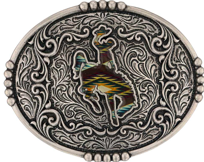 Sunrise Bronc Attitude Buckle