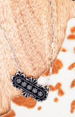 Riverbend Bar Necklace