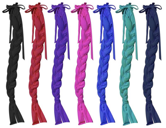 Showman Durable Lycra braid-in tail bag