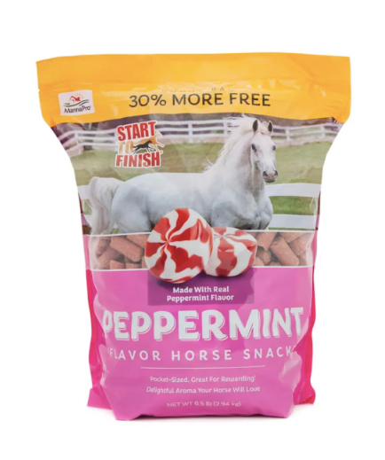 Manna Pro Start to Finish Peppermint Flavor Horse Treats - 6.5 lb