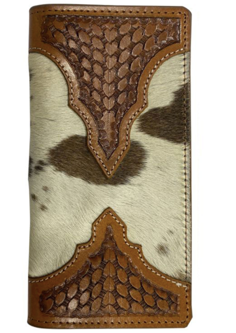 Medium Leather Hair on Cowhide Bifold Wallet