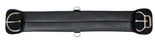 Showman neoprene girth with double roller buckle