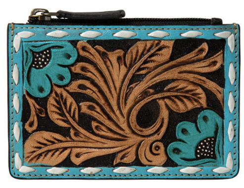 Bend Creek Hand-Tooled Credit Card Holder