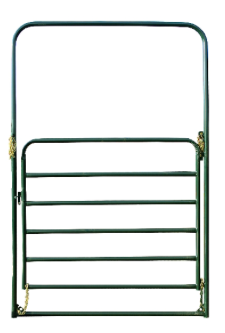 Priefert Economy Round Bowgate 6x9- Black