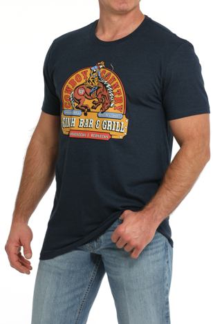 Men's Cinch Bar & Grill Tee - Navy