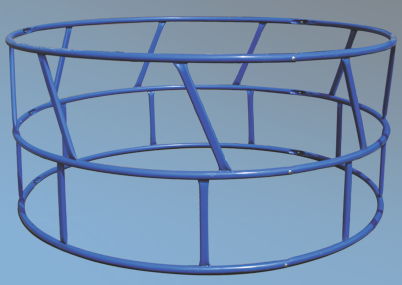 Priefert Economy Round Bale Feeders