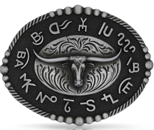 Branded Legacy Longhorn Buckle