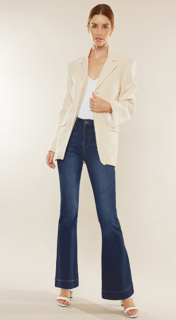 KanCan - Roxanne High Rise Flare Jeans