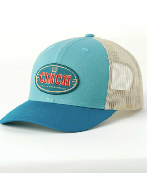 Womens Cinch Teal Trucker Cap