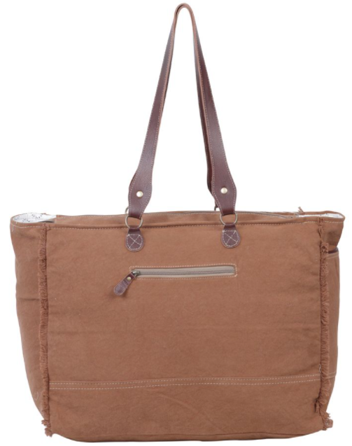 Juniper Canvas And Hairon Bag