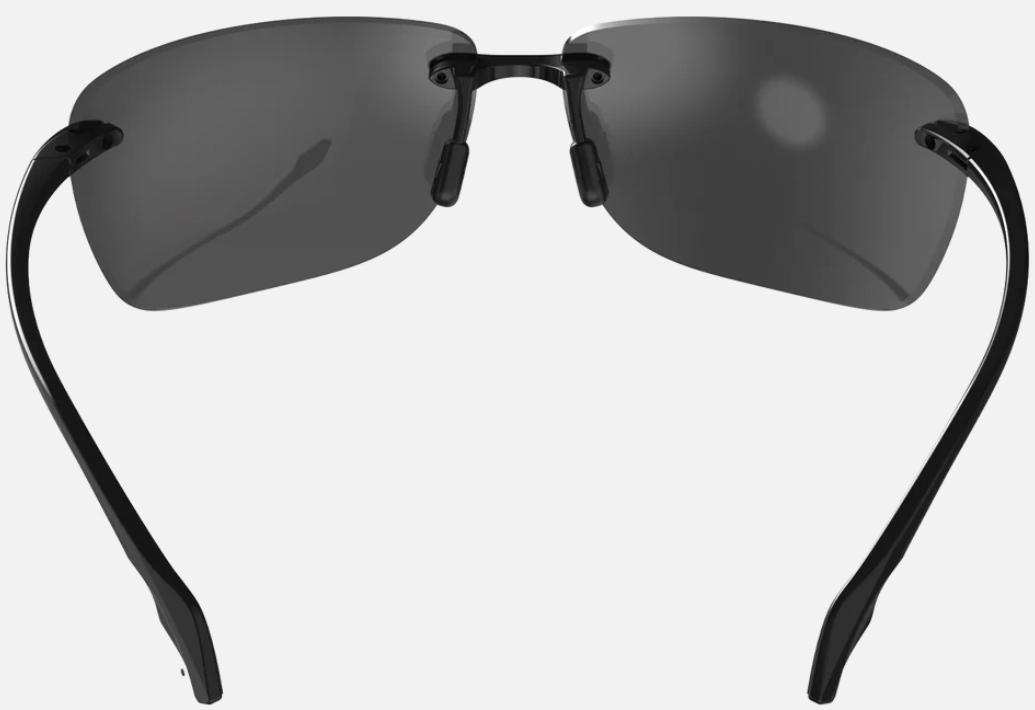 Bex Sunglasses- Jaxyn XL (Black/Gray/Silver)