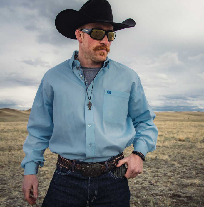 Montana Silversmith- Dawn's Early Light Gunmetal Credit Card and Cash Case