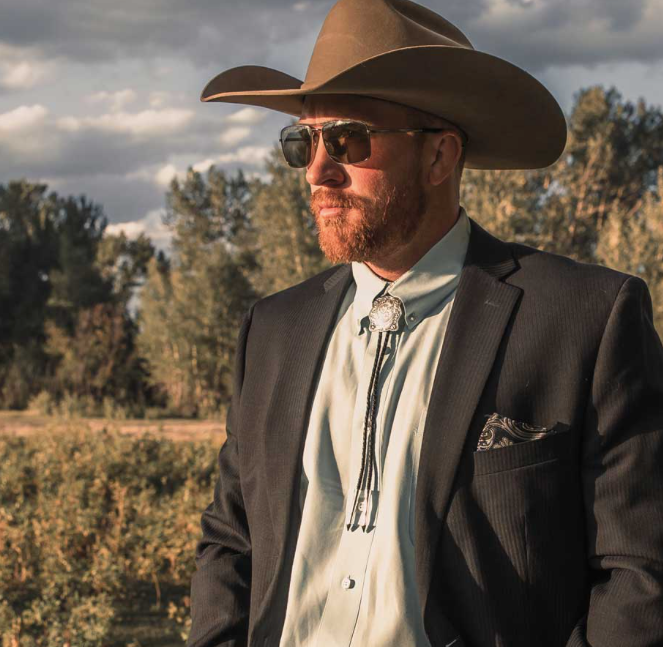 Montana Silversmith- Scalloped Square Bolo Tie