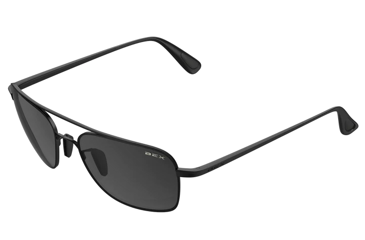 Bex Sunglasses - Mach (Matte Black/Gray)