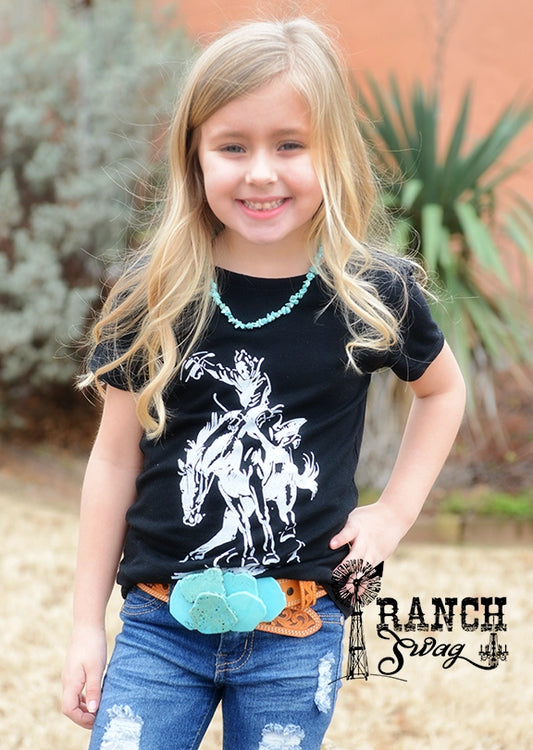 Vintage Bronc - Kids Graphic T