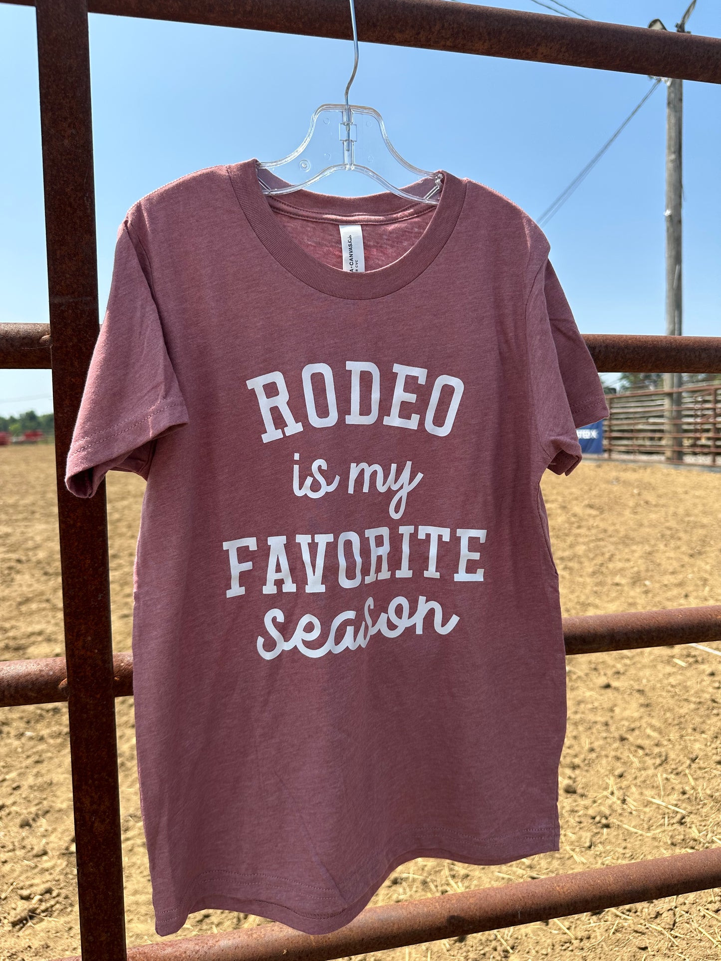 Rodeo is My Favorite Season Kids | Graphic Tee