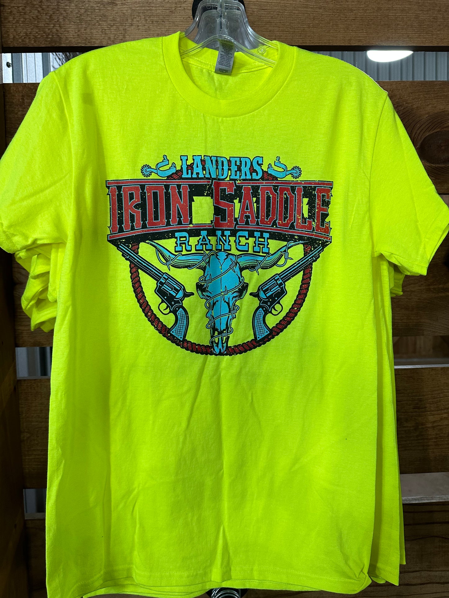 2023 Rodeo Sponsor Tee - Yellow