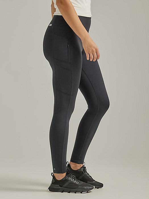 All Terrain Gear by Wrangler Dames Cargo Legging Deep Depths wandelbroek, olijfgroen, XXL All Terrain Gear by Wrangler Dames Cargo Legging Deep Depths wandelbroek, olijfgroen, XXL