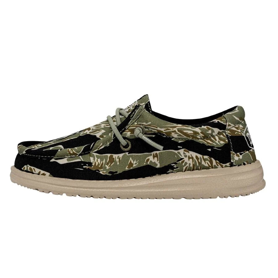 Hey Dude - Wally Youth Camouflage Tiger Stripe Camo