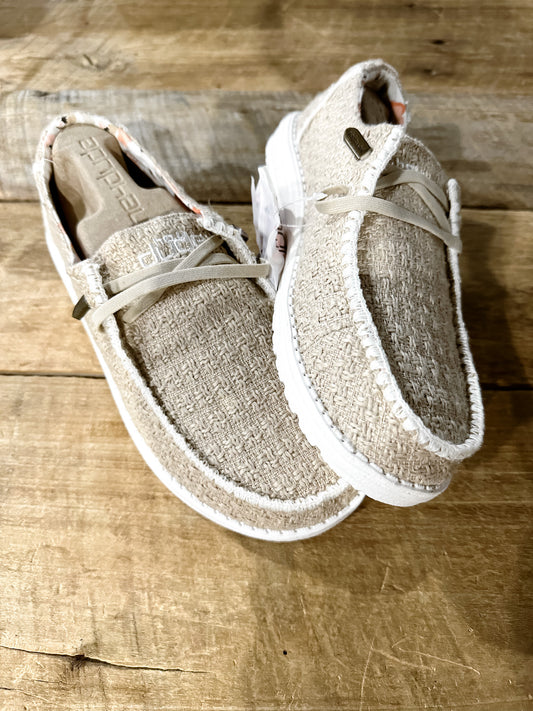 Wendy Woven Nut Shoes