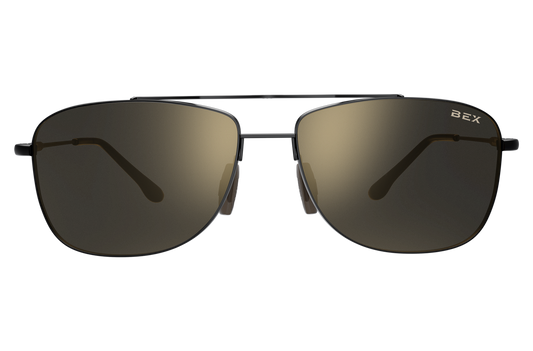 Bex Sunglasses - Draeklyn (Black/Brown)