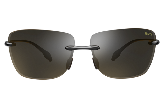 Bex Sunglasses - Jaxyn XL (Black/Brown)