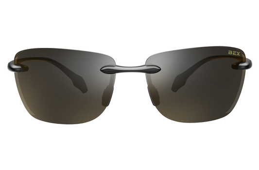 Bex Sunglasses - Jaxyn X (Black/Brown)