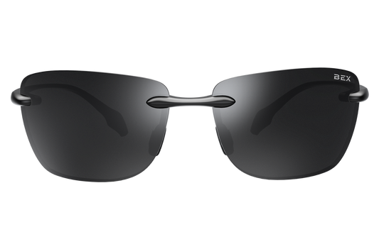 Bex Sunglasses - Jaxyn X (Black/Gray)