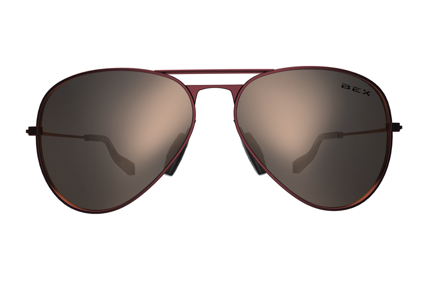 Bex Sunglasses - Wesley (Burgundy/Gold)