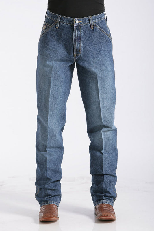 Men's Loose Fit Blue Label Jean - Medium Stonewash