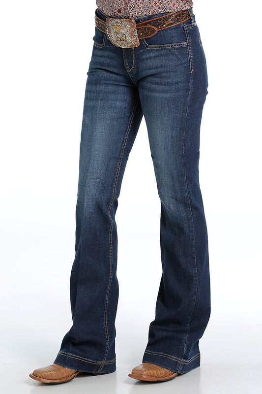 Women's Slim Fit Lynden Dark Stonewash